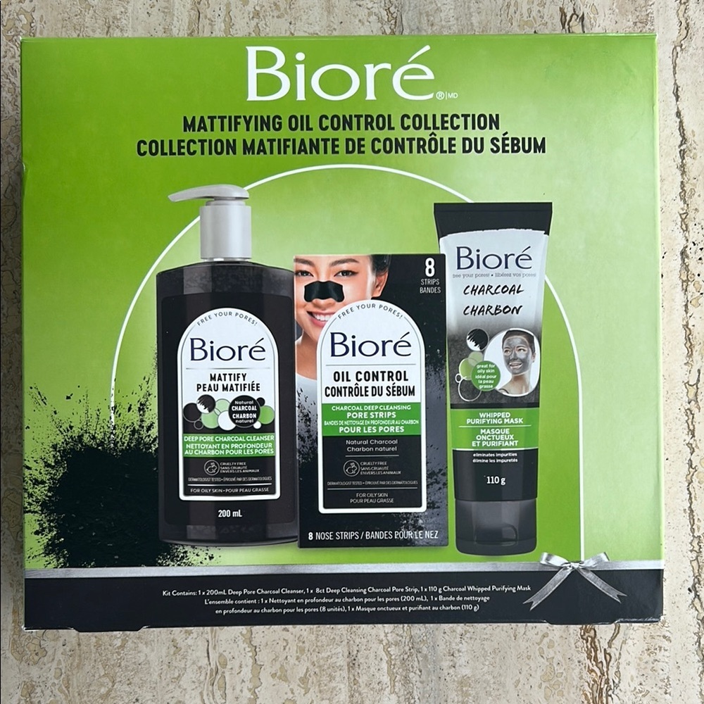 NEW Bioré Mattifying Oil Control Skincare Collection Gift box never opened